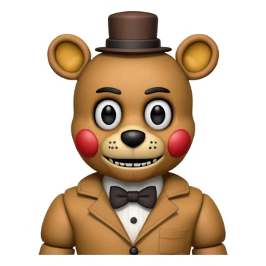 no, sino que es el personaje de FNAF sticker