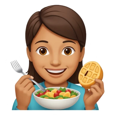 podrias crearme 5 emojis de whattsap para expresar el proceso de conina sticker