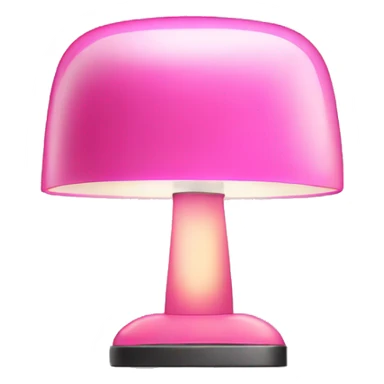 Pink manicure lamp  sticker