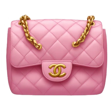 pink chanel bag  sticker