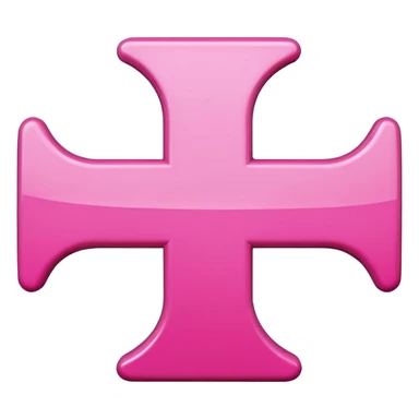 pink plus emoji sticker