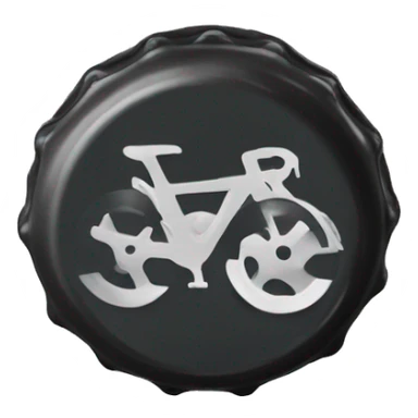 bike valve cap sticker