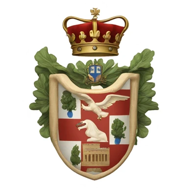 Coat of arms of the Kingdom of Greece sticker