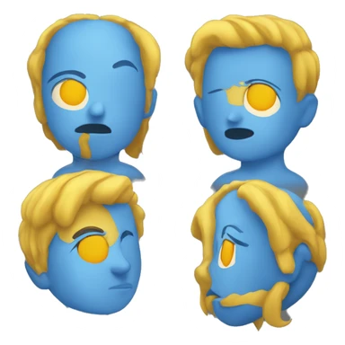 Nah işareti sarı sticker