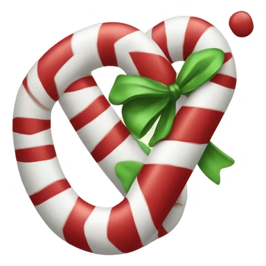 Candycane sticker