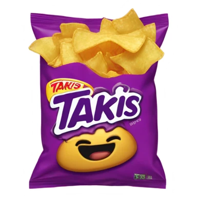 takis chips bag with pink bow on it sticker