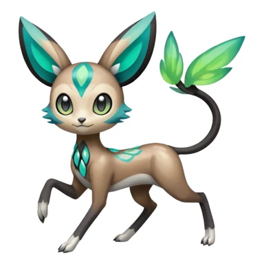 Meloetta-Greyson-Trico-Pokémon-Fakémon-fusion-hybrid-creature sticker