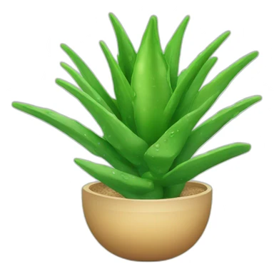 aloe vera  sticker