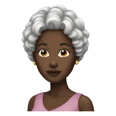 Black beautiful women  sticker
