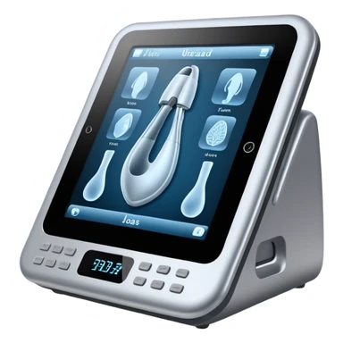 Try harder to create a state of the art advanced ultrasound machine sticker