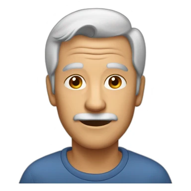 60 year old man sticker