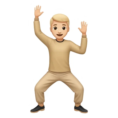 An emoji best used to describe dancing sticker