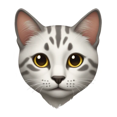 Cat Savanna Luna sticker