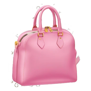 Bag Louis Vuitton pink sticker