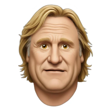 Depardieu sticker