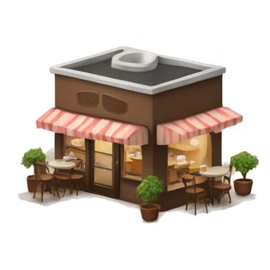 Cozy Coffee shop sticker