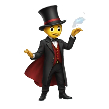 Magician Going towar sticker