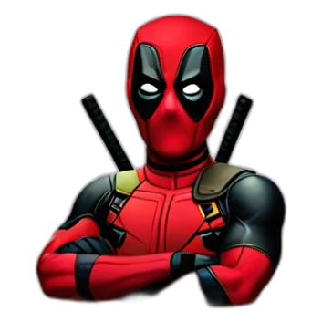 Deadpool in a Box sticker