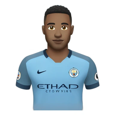 manchester city player sticker