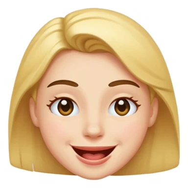 happy with a wink sticker