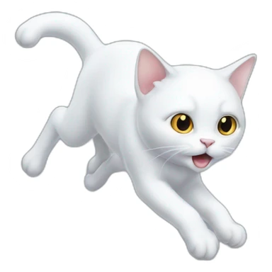 ghost-cat-floating-in-the-air sticker