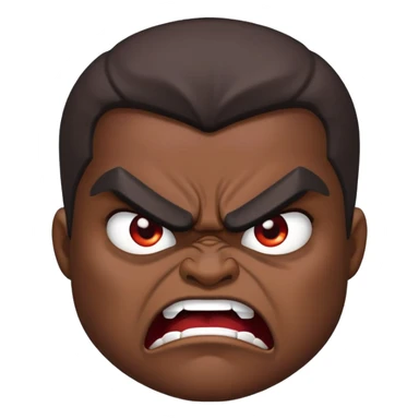 Baddie looking mad  sticker