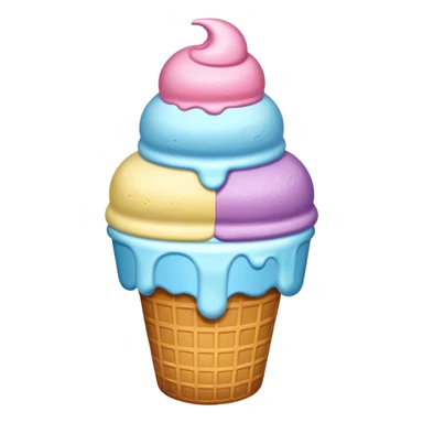 12 scoop ice cream sticker