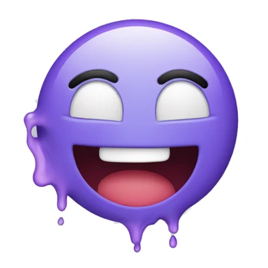 a happy face melting from the heat sticker