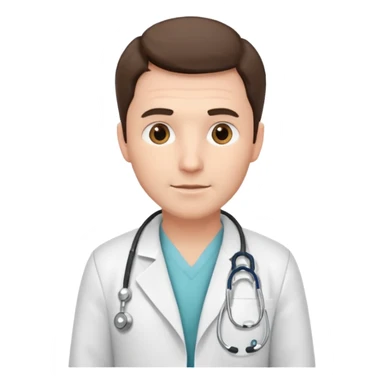 Male doctor  sticker