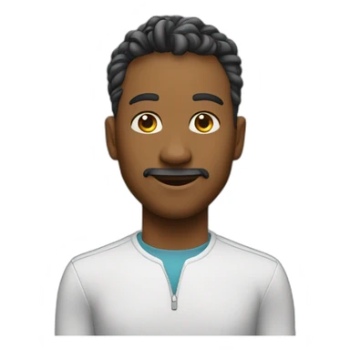 next level future emoji of a spline sticker