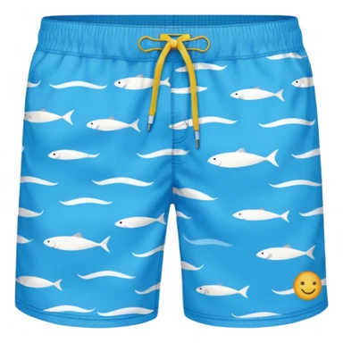 Swim shorts sticker