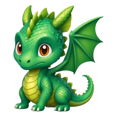 baby dragon sticker