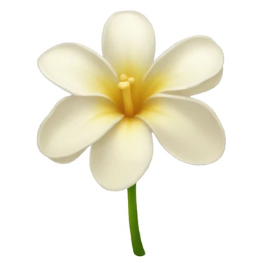 vanilla flower emoji sticker