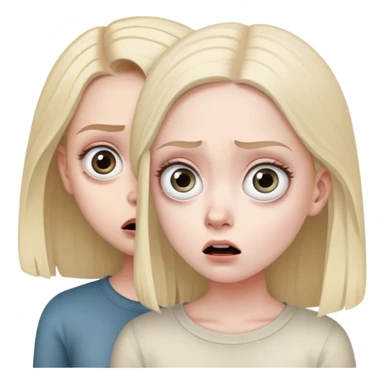 Things that scare Maya and Marielle sticker