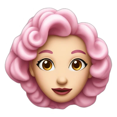 Une perle rose sticker