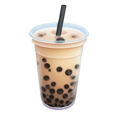 Bubble tea sticker