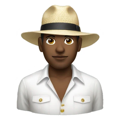 typic attire panamanian sticker