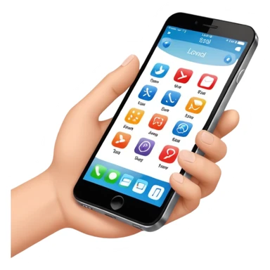 tap hand  icons  sticker