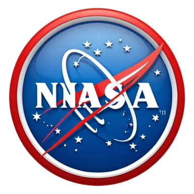 NASA logo sticker