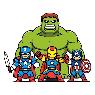 Avengers secret mars sticker