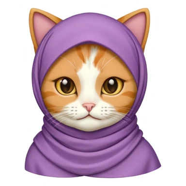 muslim cat sticker