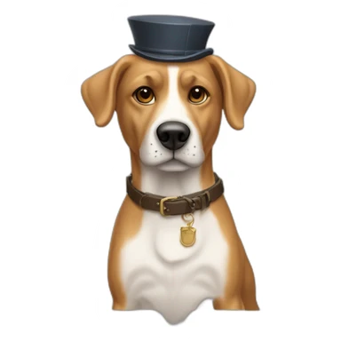 Chien de chasse sticker