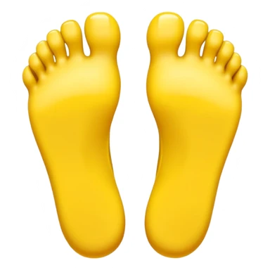Toes crossed yellow emoji sticker