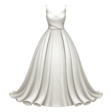 wedding dress silhouette  sticker