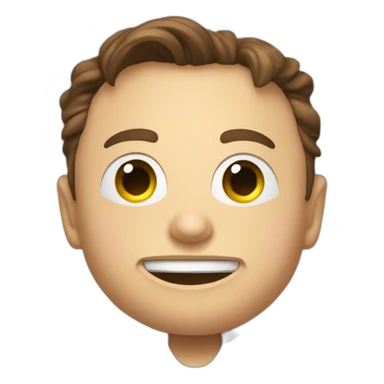 elon musk diable sticker