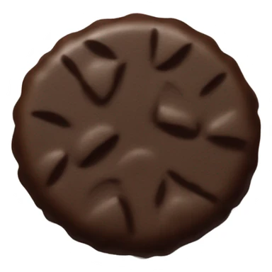chocolate biscuit sticker