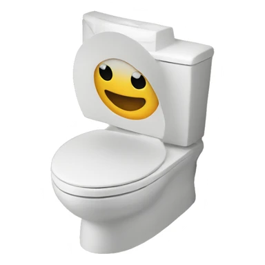 Skibidi toilet emoji sticker