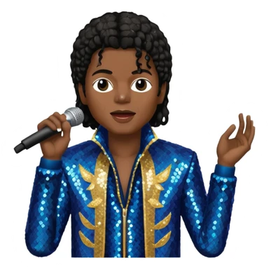 michael jackson are singing sticker