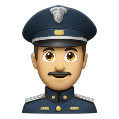gendarme sticker