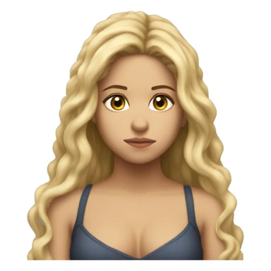 Sad Shakira sticker